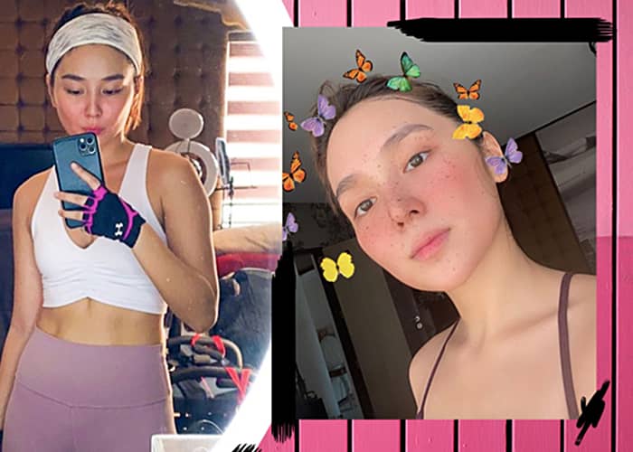 Kathryn Bernardo's Workout Selfies